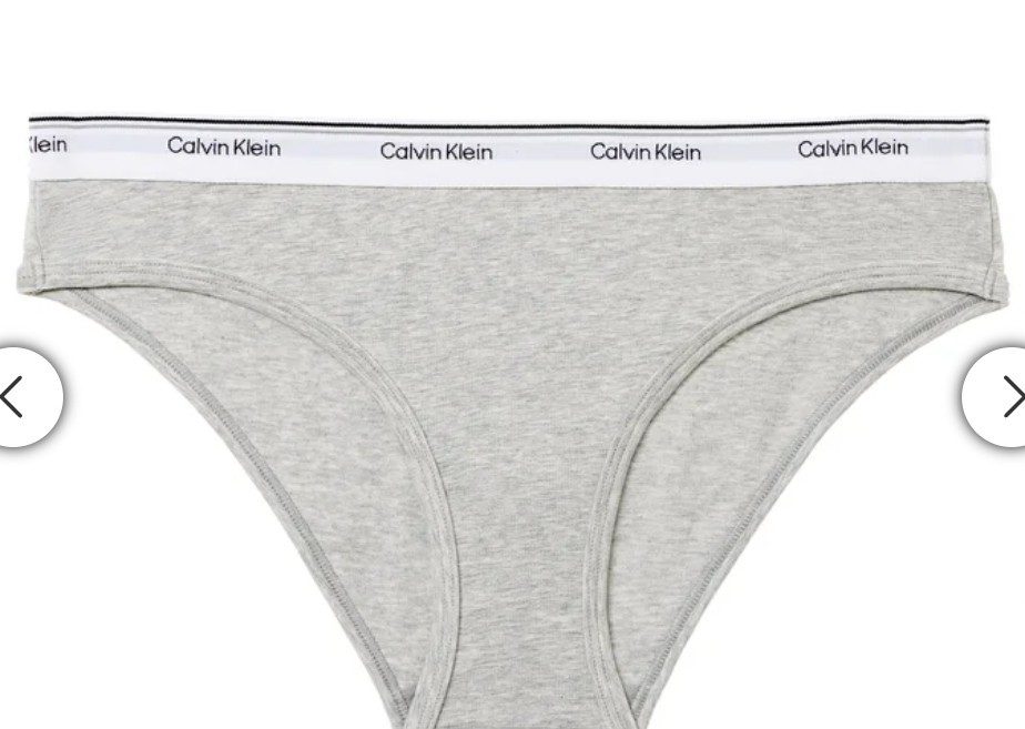 Calvin Klein 3-pack Women’s Bikini M Bk/White/Gray