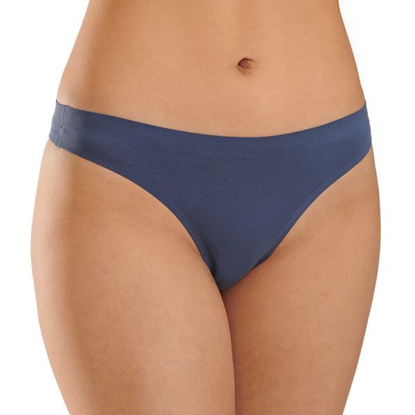 Lot #1 of 4 pc.Juniors’ SO Bonded Cotton Thong Panty SO83-005 Multi Color Sz.M