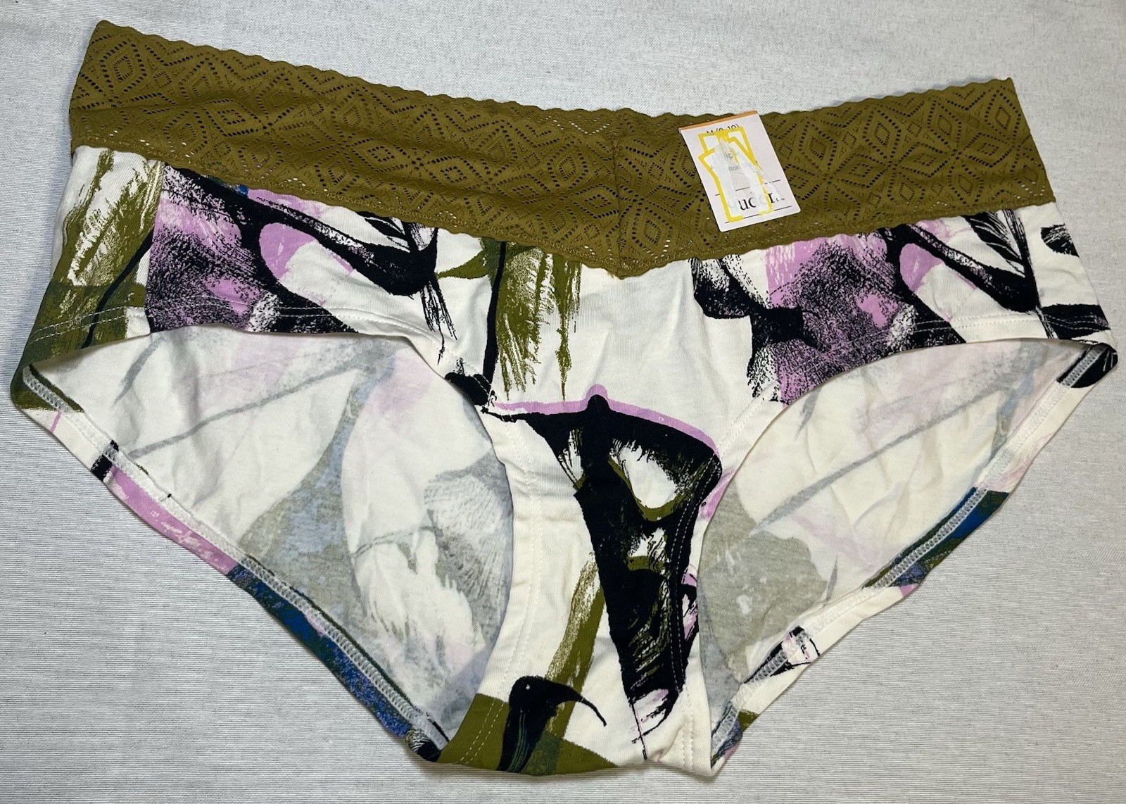 NWT Lot Of 6 Auden Panties Set Assorted Styles/colors Size Medium Cotton Blend