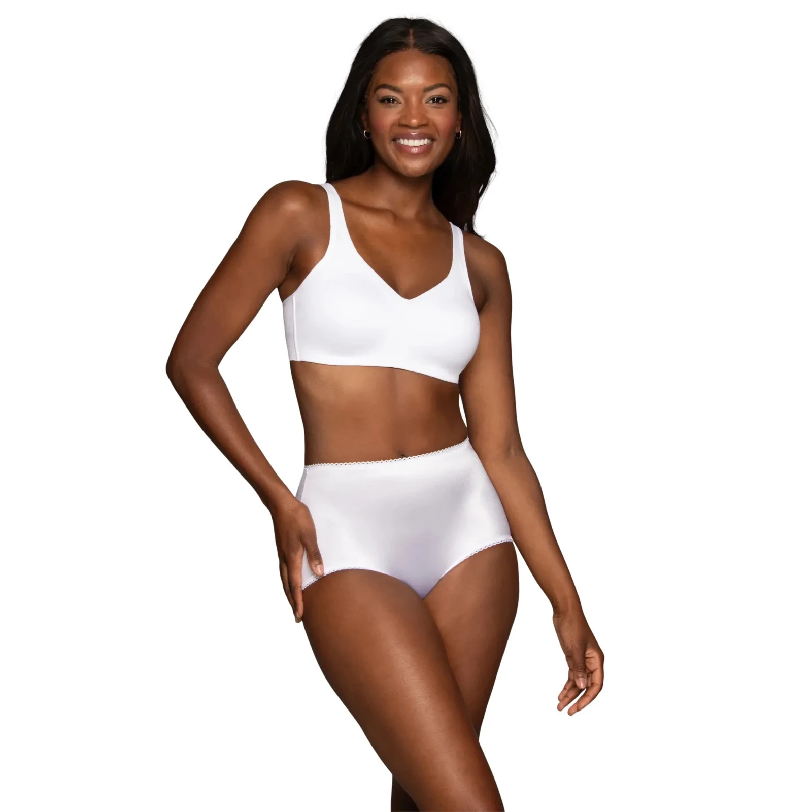 Vanity Fair Lingerie 3 Pack Brief Panties Radiant Collection Undershapes XXL 9