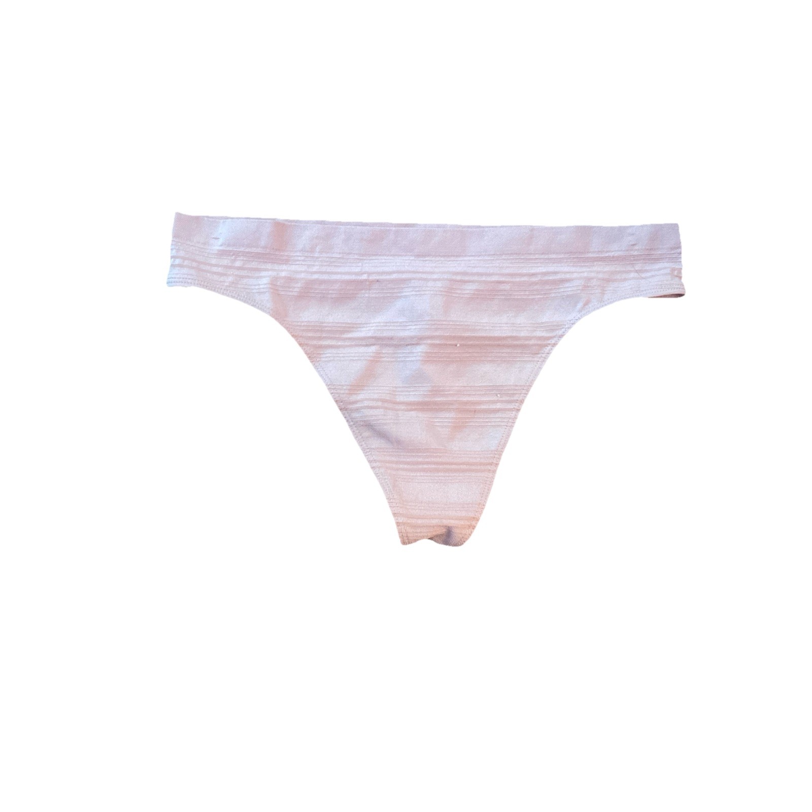 JOYSPUN WOMENS PEACH SEAMLESS THONG SIZE LARGE (12-14) NWT FREE SHIPPING