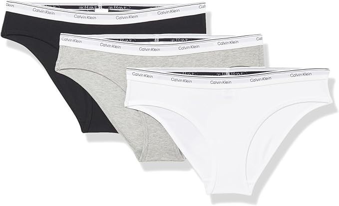 Calvin Klein Women’s Balance Cotton Stretch Bikini Panties – 3 Pack