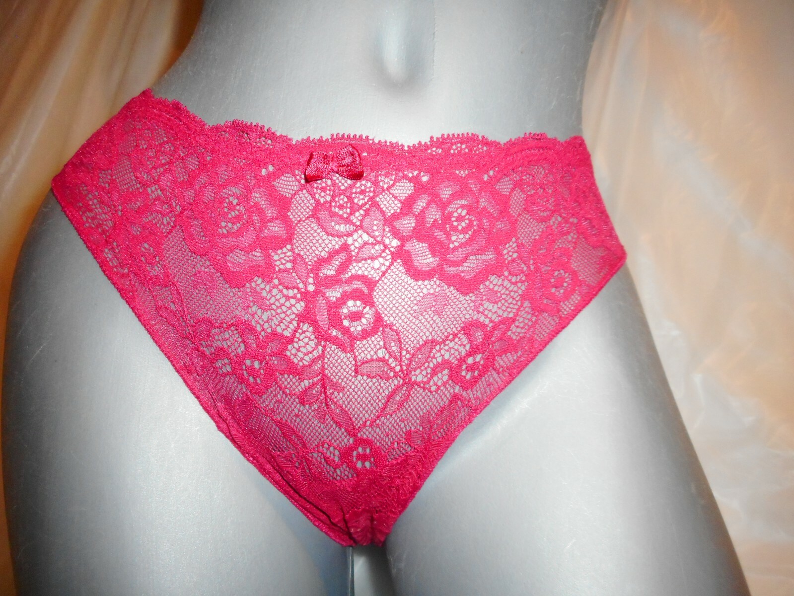 Intimissimi Italian Brazilian Brief Small& Large persian red,rosso silver