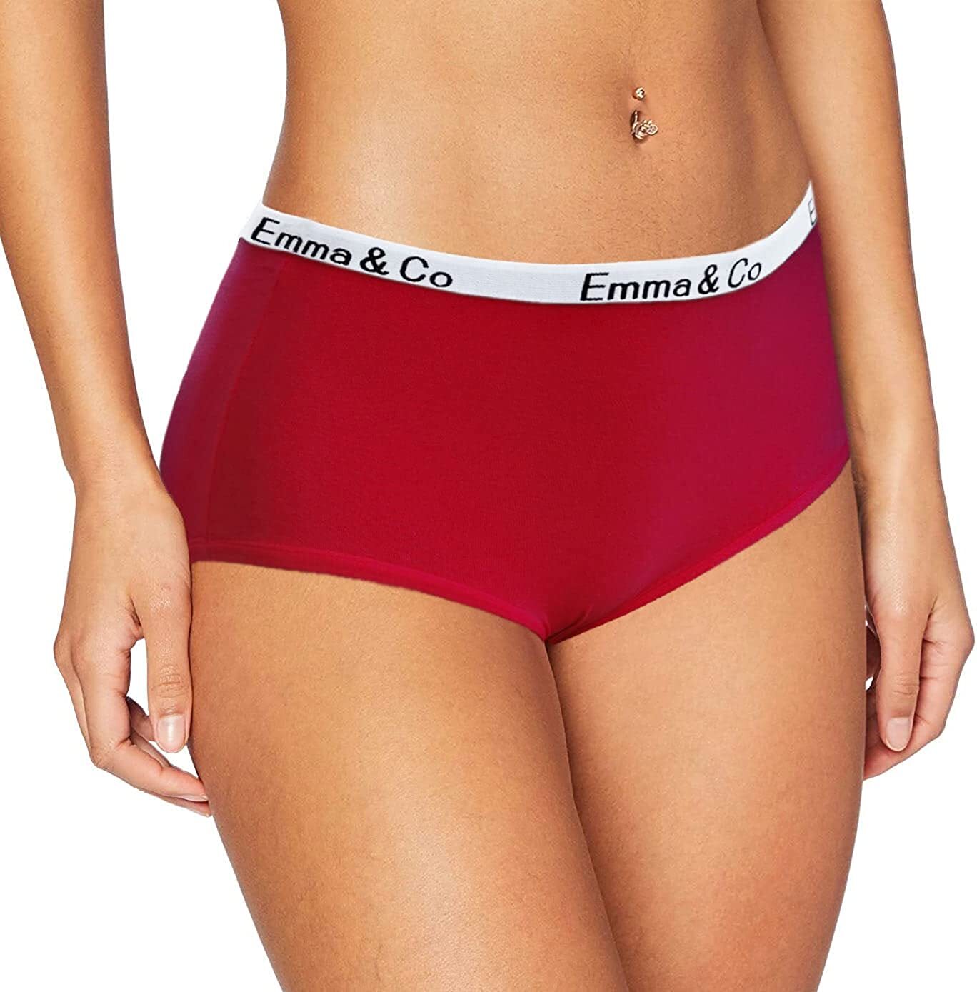 Period Pants High Waist Postpartum Underwear Leakproof Menstrual Cotton Knickers