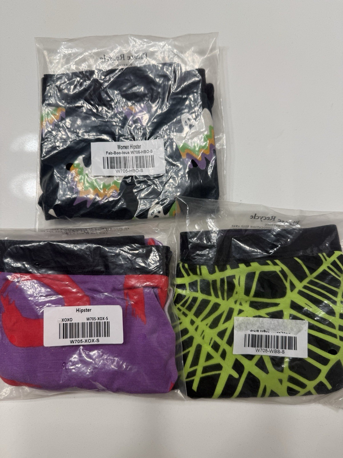 Lot of Underwear x 3, MeUndies UltraModal™ Core Hipster, Limited Edition Prints
