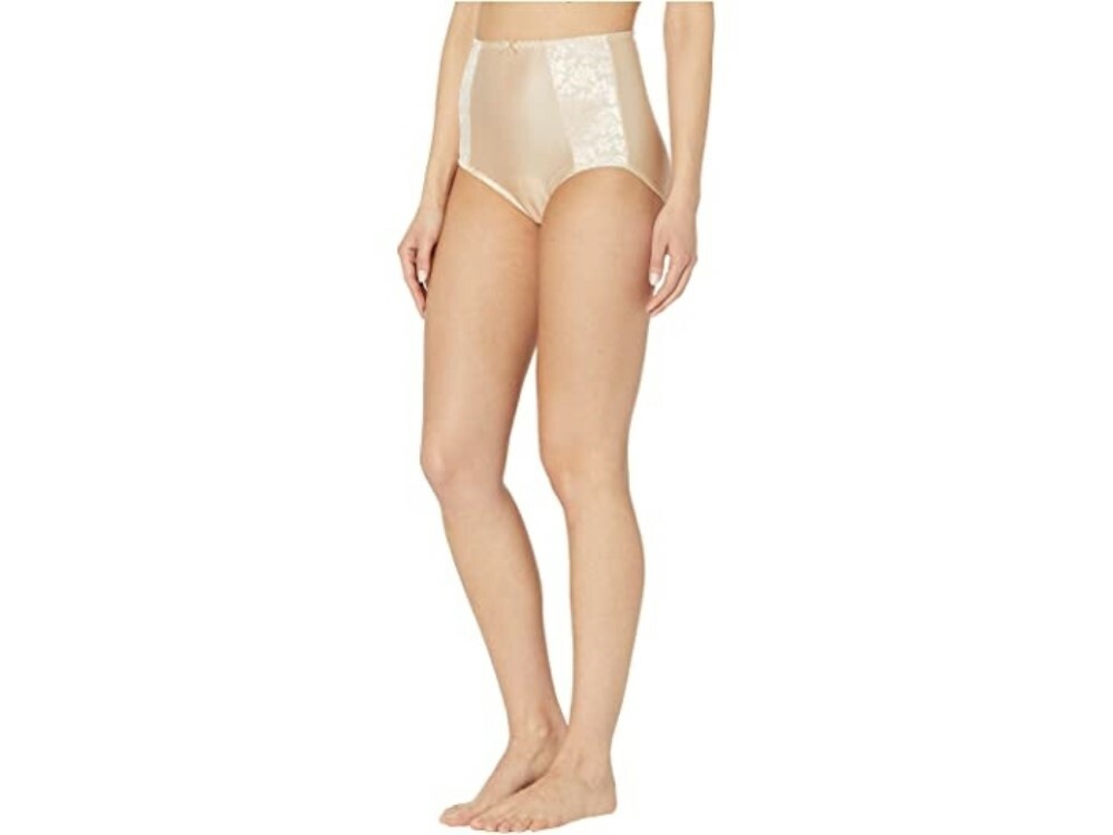 Bali 265426 Women’s Double Support Brief Soft Taupe Underwear Size L