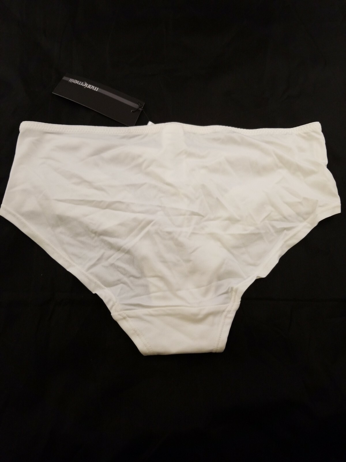 NWT Womens Marie Meili Ivory Hipsters Lae Sz XS UK 8 Mischa Panty Panties