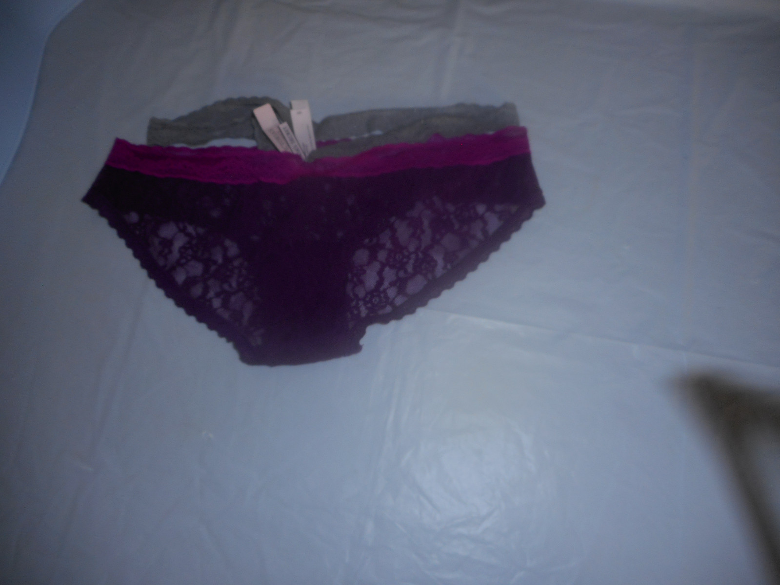 Victoria’s Secret burgandy s/p hiphugger hipster panty