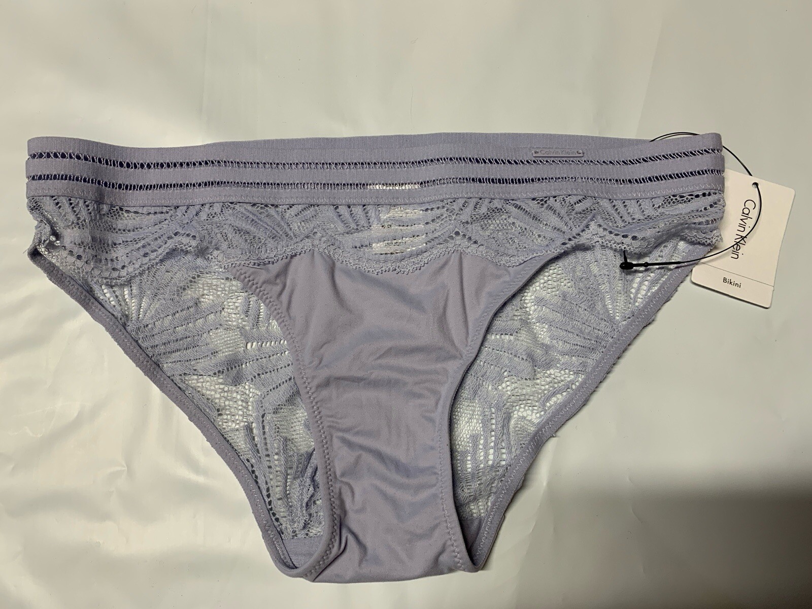 NEW Calvin Klein Perfectly Fit Sheer Lace Bikini QF4373 453