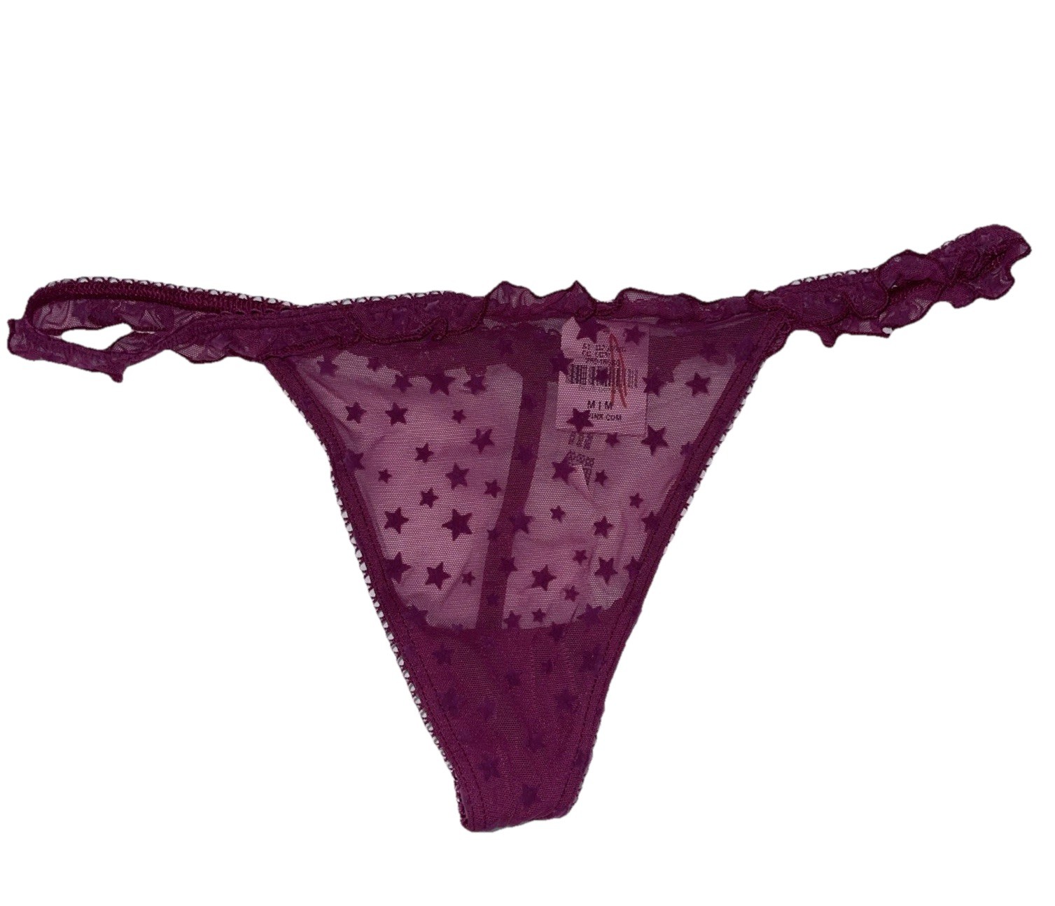 Victoria’s Secret VS PINK Medium Thongs Black / Magenta Bundle – Lot Of 2