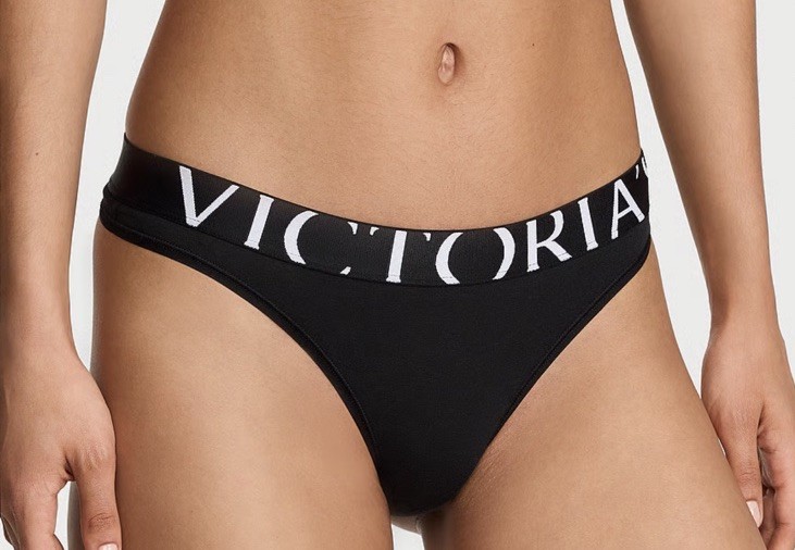 NWT VICTORIA’S SECRET 🌹EXPLODED BLACK🌹 XSMALL THONG