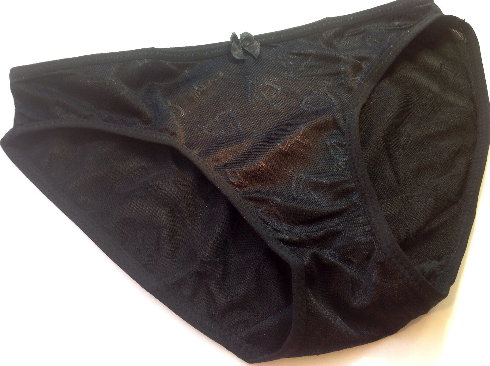 Women Panties,Bikinis Size S.Small Black Fishnet W/decoration China