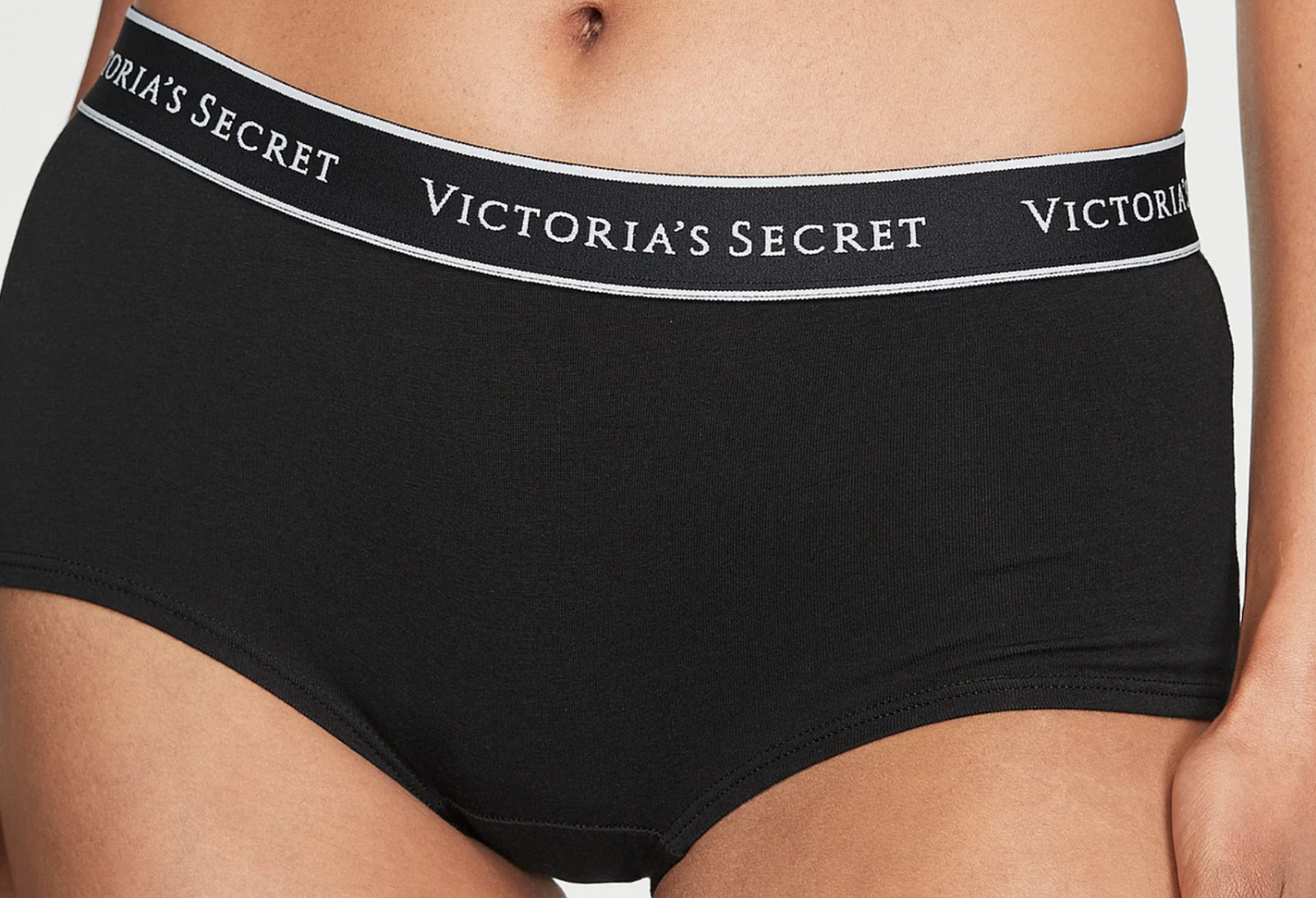 Victoria’s Secret Lingerie Shorty Shortie Boyshort Black LOGO XS S M XL NWT