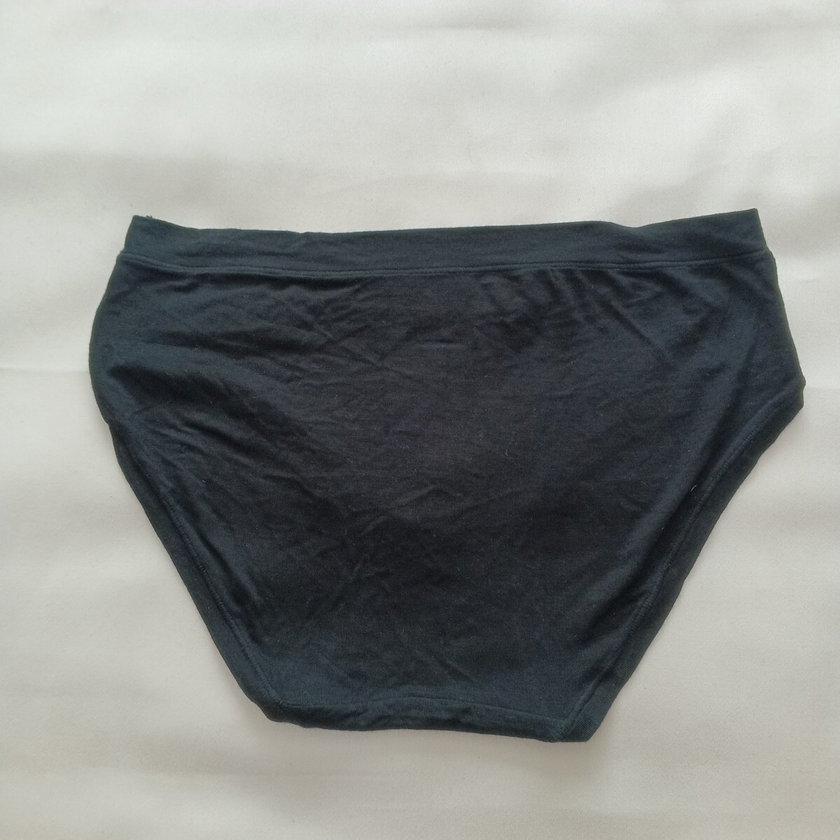 NWT ALFANI Hipster Brief Size S Solid Black Rayon Blend