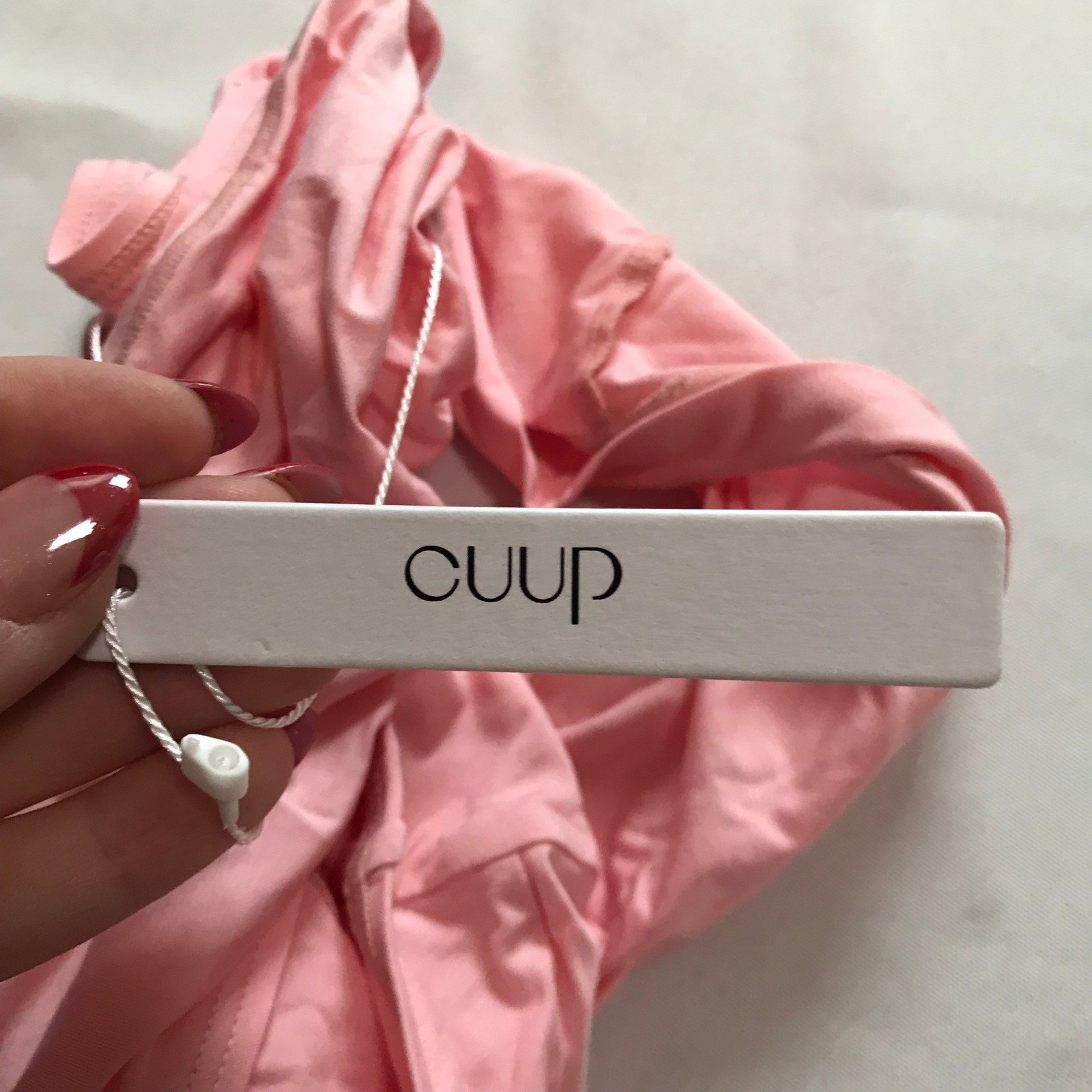 CUUP The Highwaist Bikini Bottom Underwear Soft Rose Size 5 XL NWT