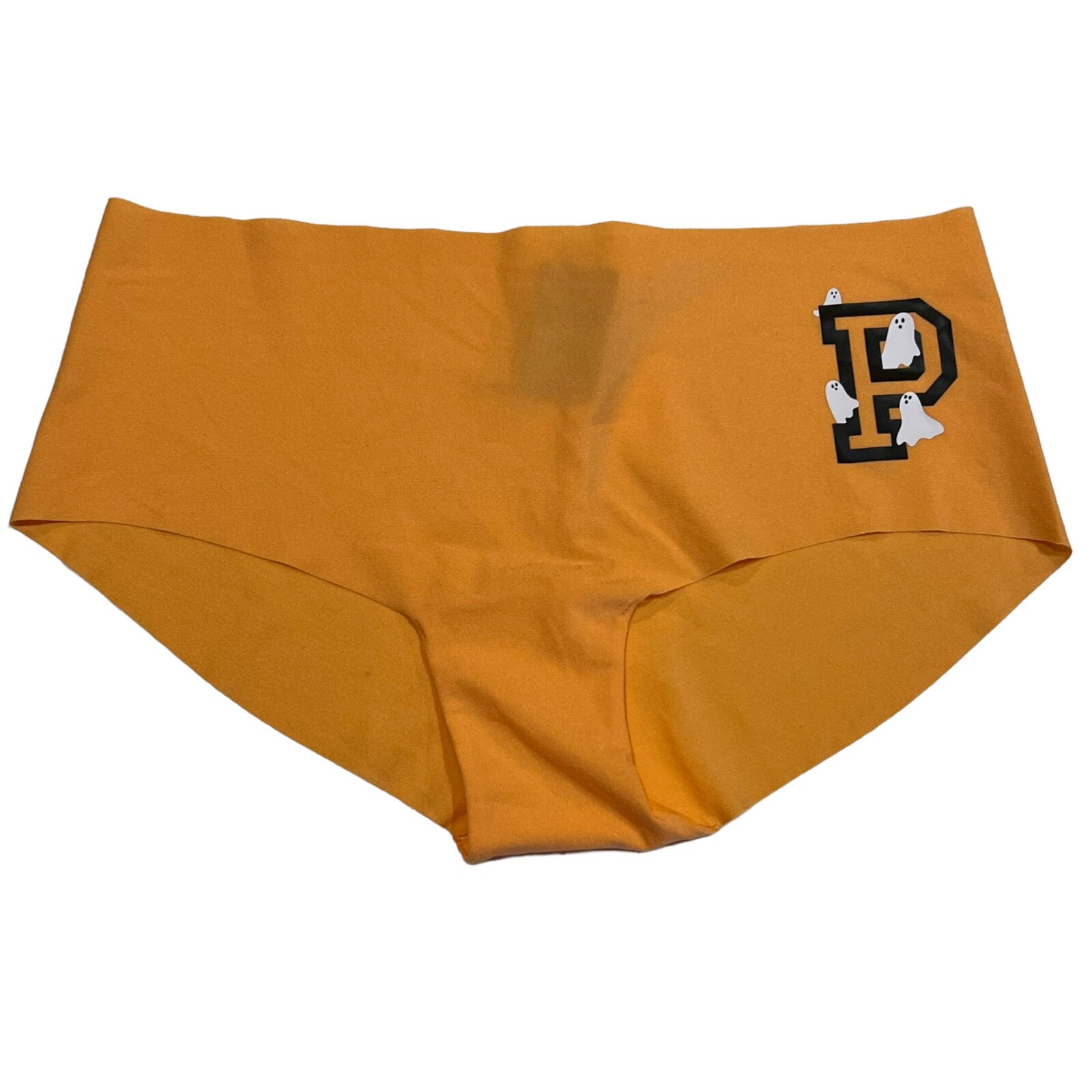 NWT VICTORIA’S SECRET PINK Hipster Pantie Sz XS-M-L-XL Orange Ghosts
