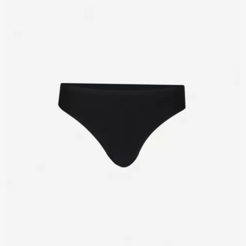Chantelle Black Seamless Thong 14 Large Smooth plain invisible no VPL stretch