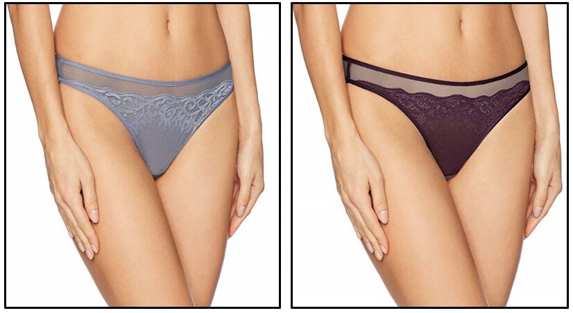 Lily of France Women’s Sensational Layers Lace Thong Panty Panties 2118020