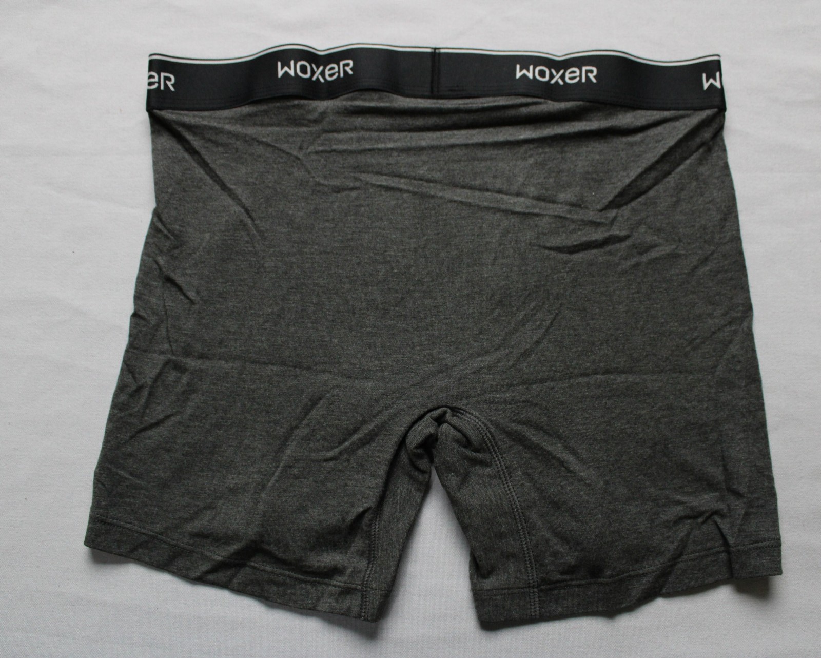 Woxer Women’s Baller 2.0 Mid-Rise Boxer Briefs DH3 Charcoal Heather Medium NWT
