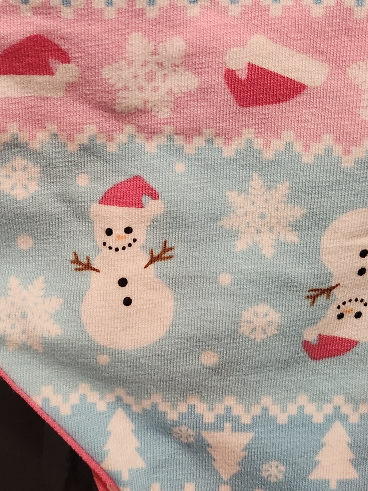Holiday Time Women’s Thong Panties 3 Pair Snowman Winter XL 16/18 Cute BNWT