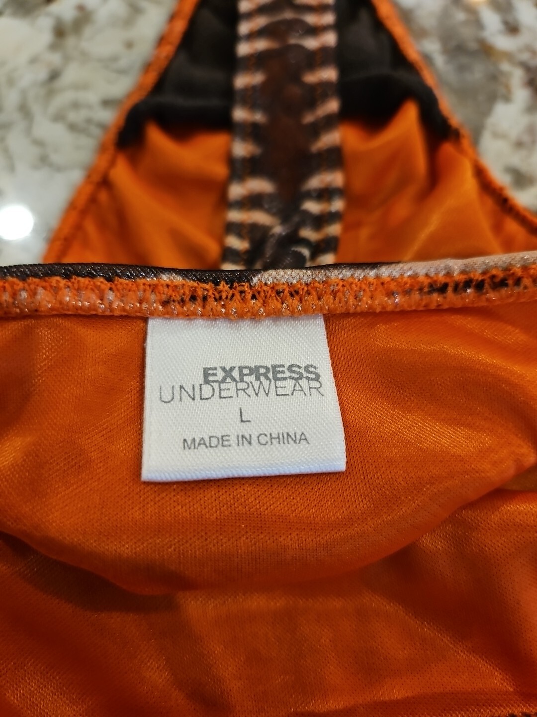 True Vintage Express Satin Thong