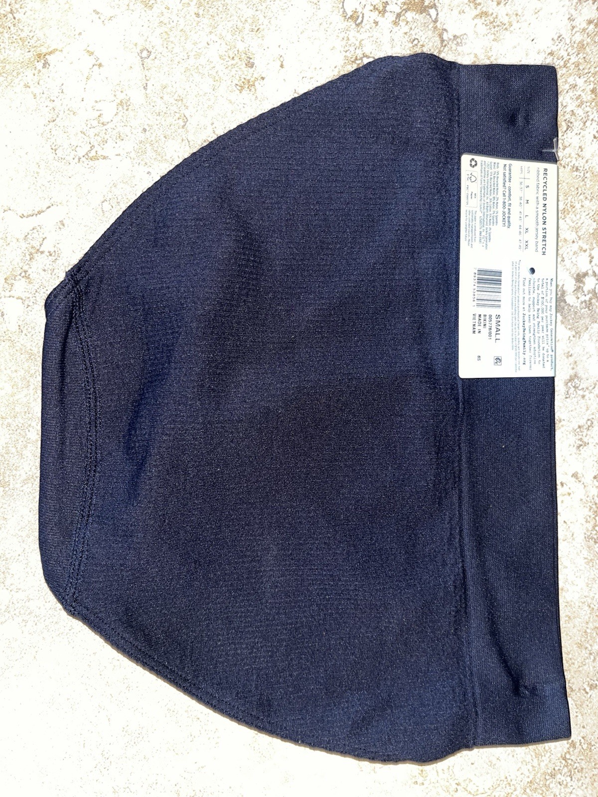 NWT Jockey Black Generation Seamfree Ribbed Bikini Panty Small