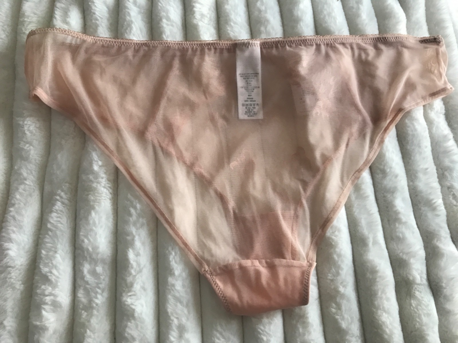 Next sheer lace stretch brief knicker seam free uk 18 new skin