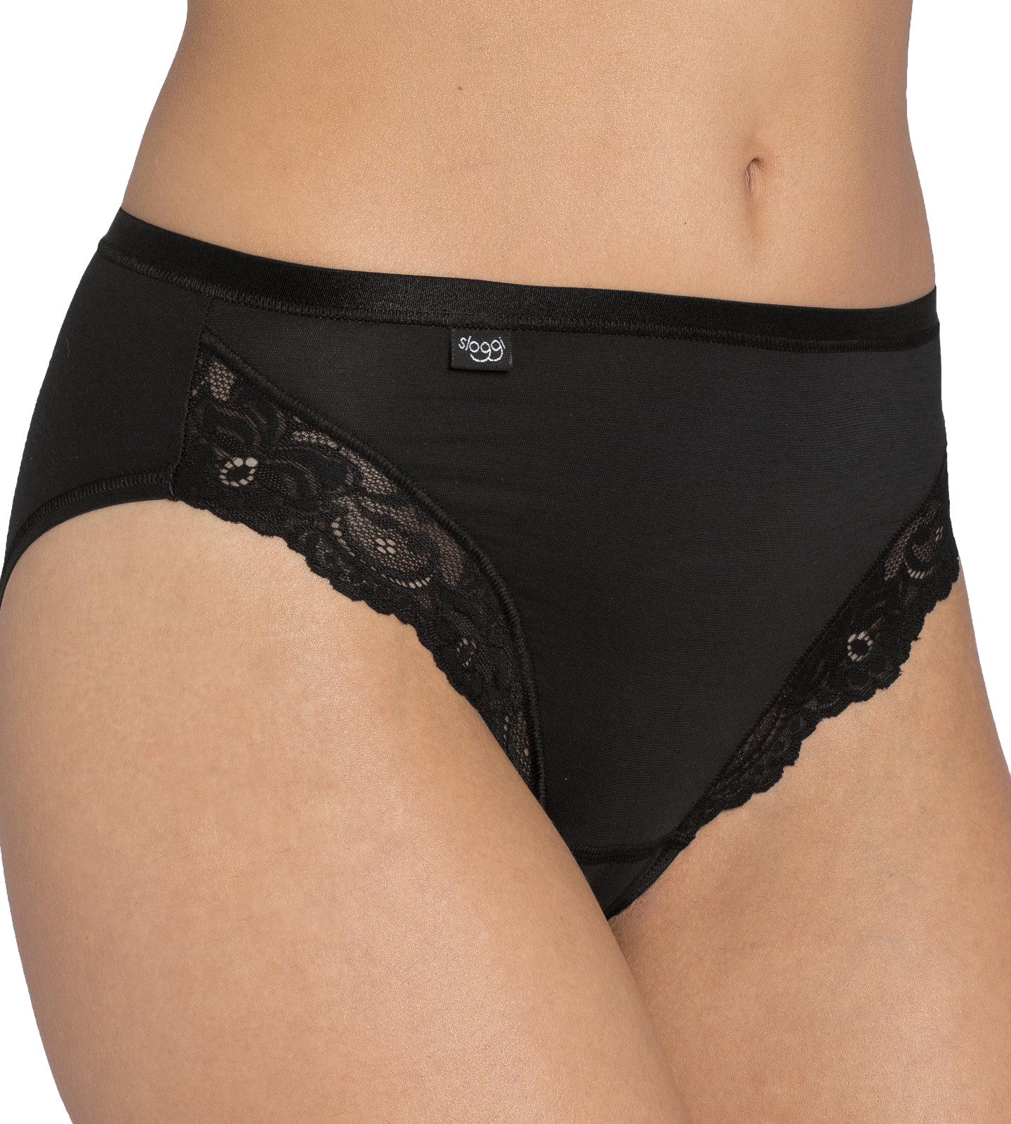 Sloggi Romance Tai Briefs Knickers 10031895 Womens Everyday Lingerie with Lace