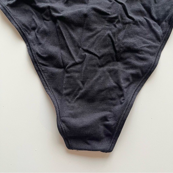 Allbirds Trino Thong Underwear Raincloud Dark Grey Merino Wool Blend Sz 3X NEW