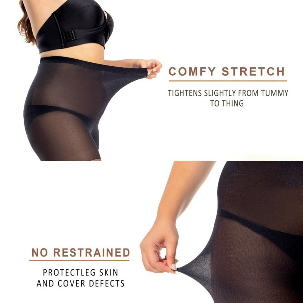 High Elasticity Tights for Plus Size Women in Stylish Patterns Available