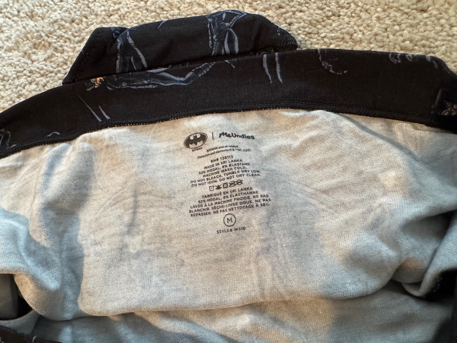 MeUndies Catwoman FeelFree Bikini Black Panties Sz M NEW Ltd Edition Discontinue