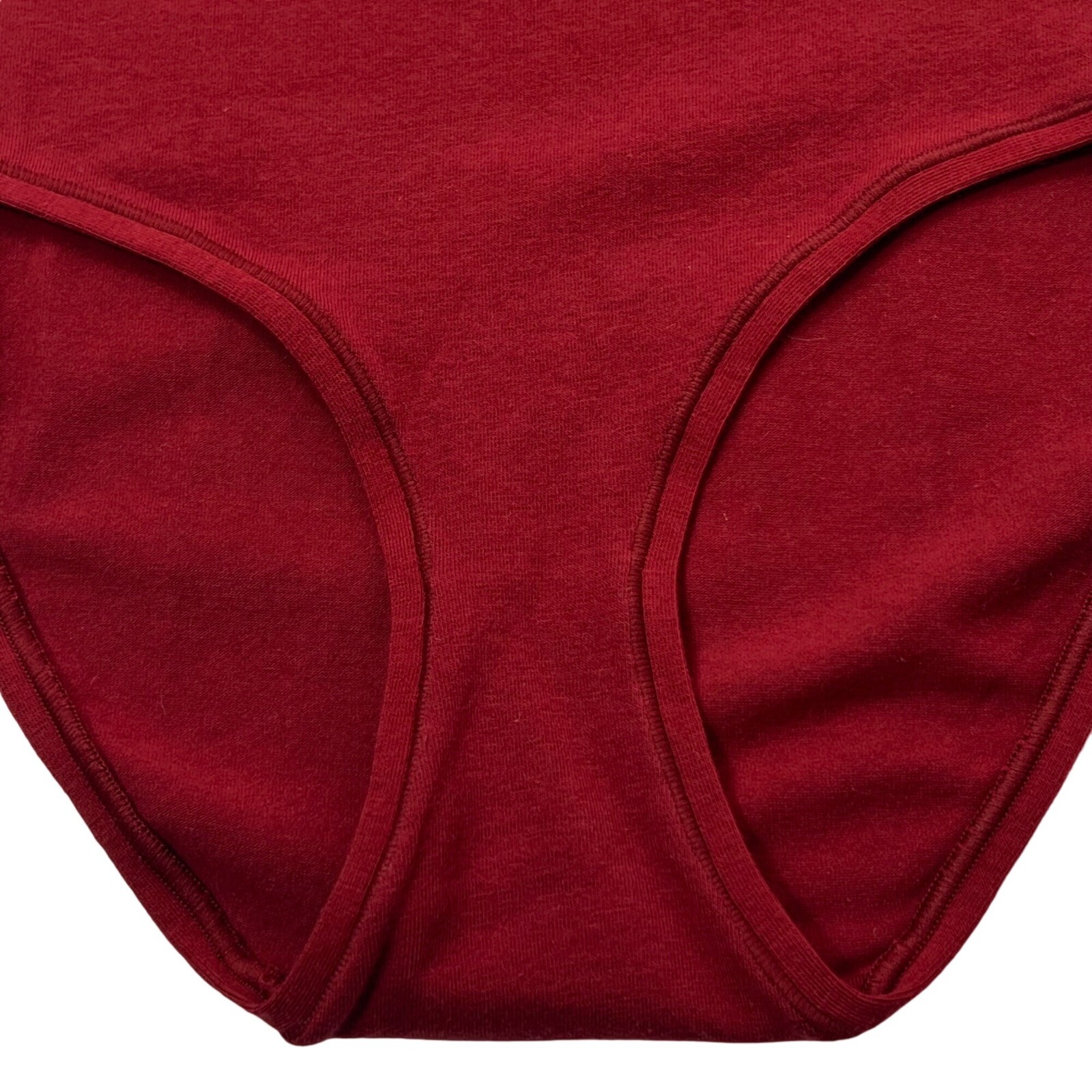 SKIMS Cotton Jersey Full Brief Brick Womens XXS