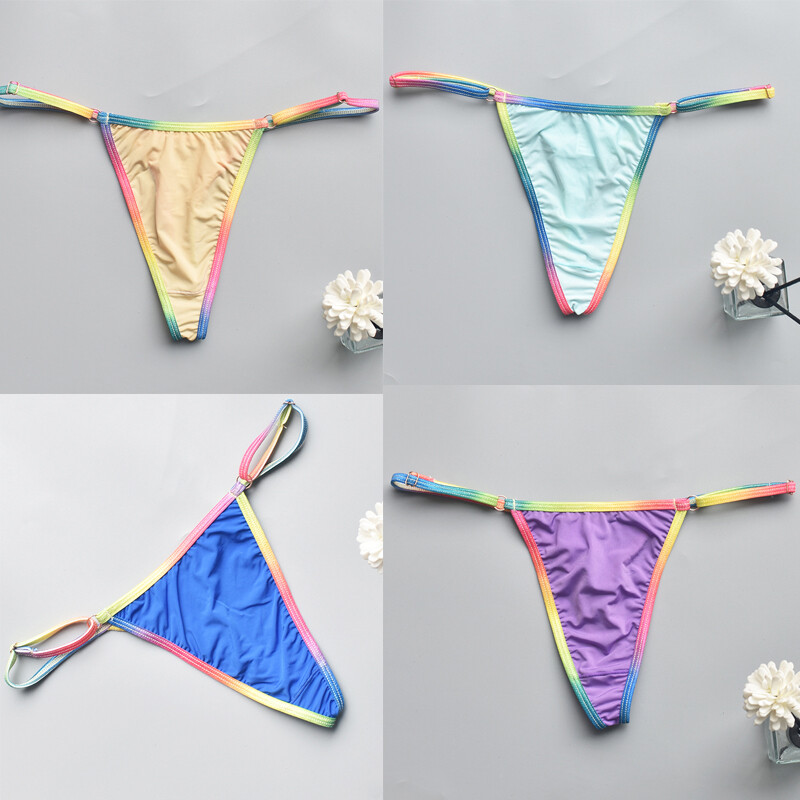4 Pack Lot Sexy Womens G string Panties Thongs Bikini Ladies Lingeries Underwear