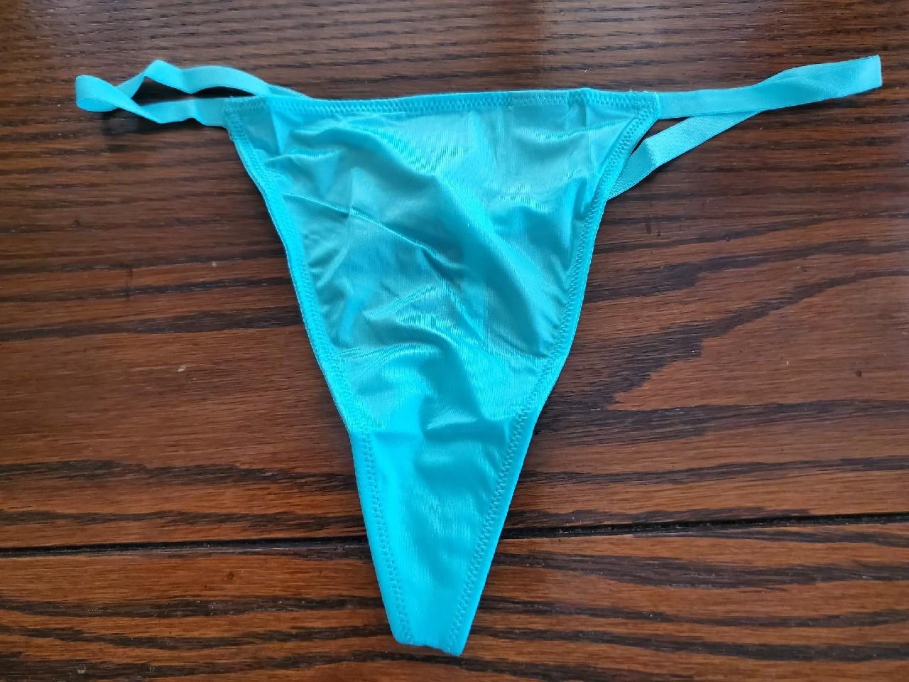 NEW 2016 Victoria’s Secret G-string v-string THONG PANTIES 353353 T06 AQUA M
