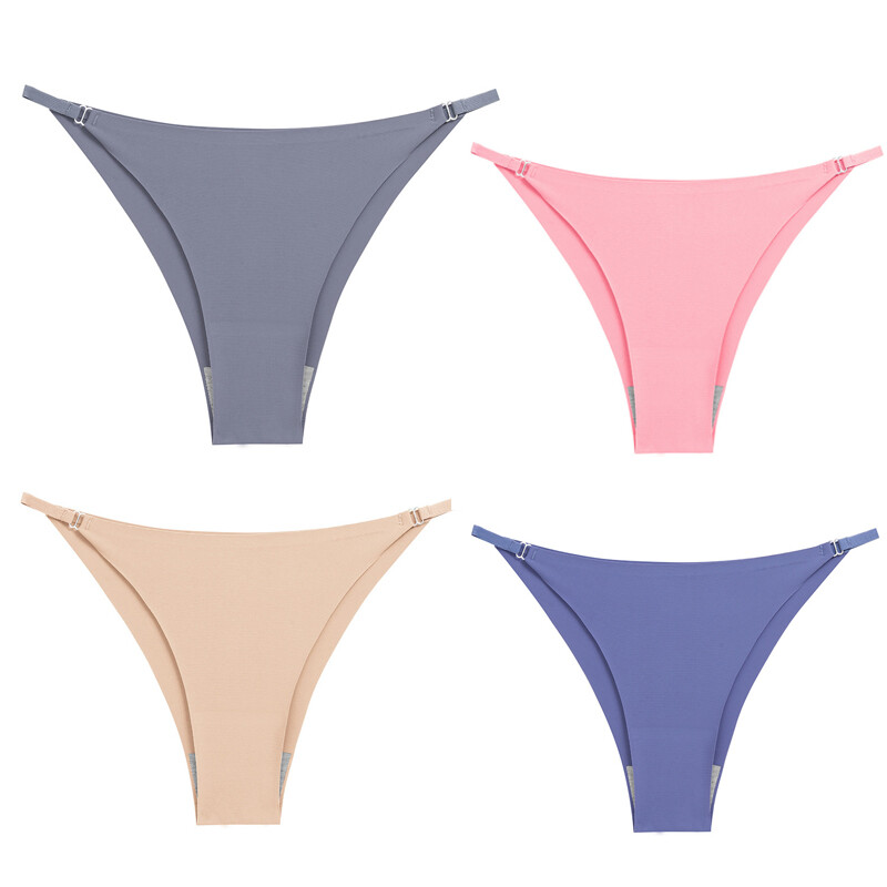4PCS/LOT Sexy Womens G string Thongs Panties Briefs Bikinis Underwear Lingeries