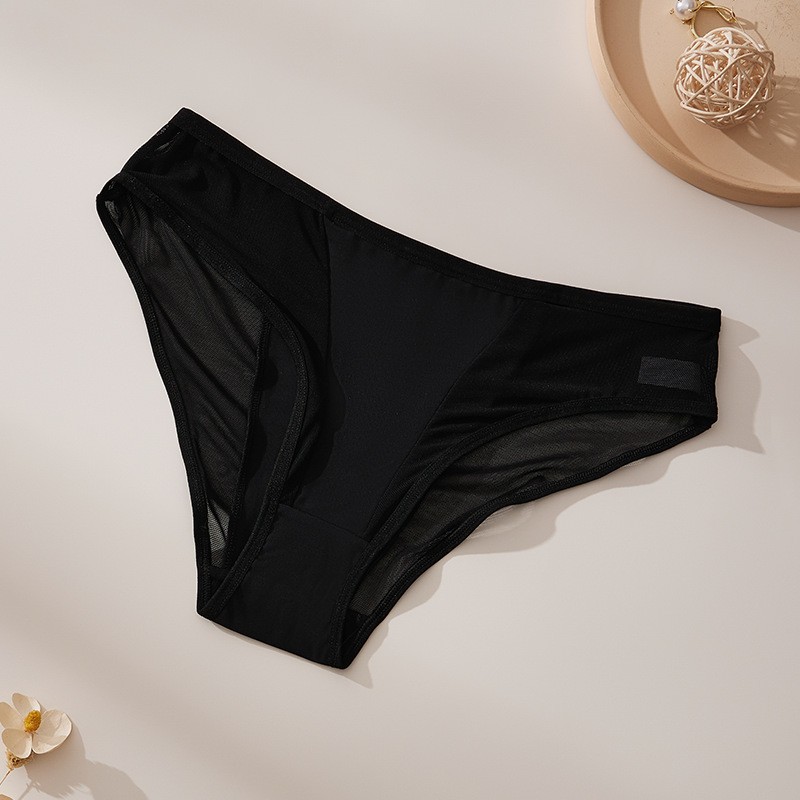 4 Pack Lot Sexy Ladies Womens Sheer Panties Underwear Briefs Lingeries Bikinis