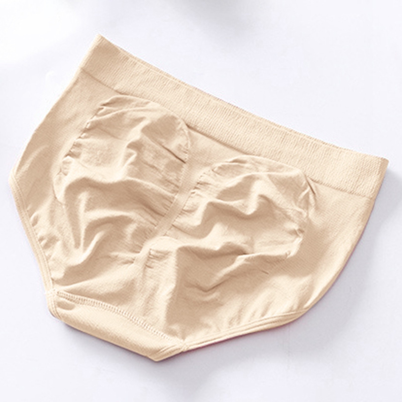 Women Sanitary Cotton Briefs High Waist Leak Proof Antibacterial Breathable