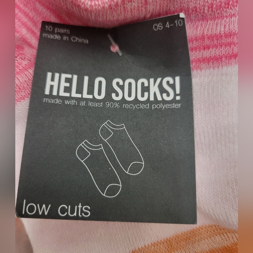 Hanes 7 Ribbed Hipsters Small and 10 Pair Of Socks with Cushioned Soles Nwt