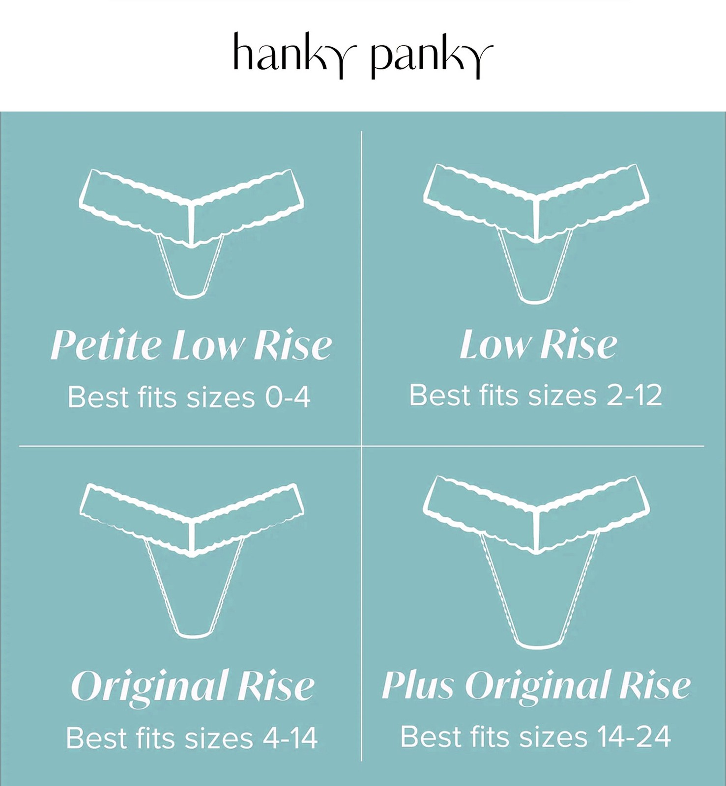 Hanky Panky Signature Lace Low Rise Thong (4911P)