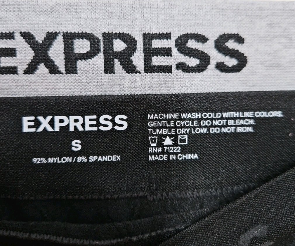 Express Woman’s Soft Seamless Thong Multicolor Size Small