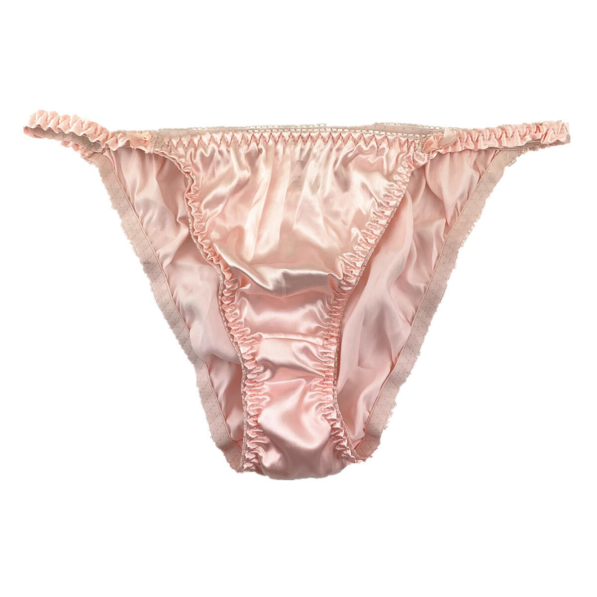 4 Pcs Lot Womens Sexy String Satin Bikinis Panties Silky Briefs Underwear China