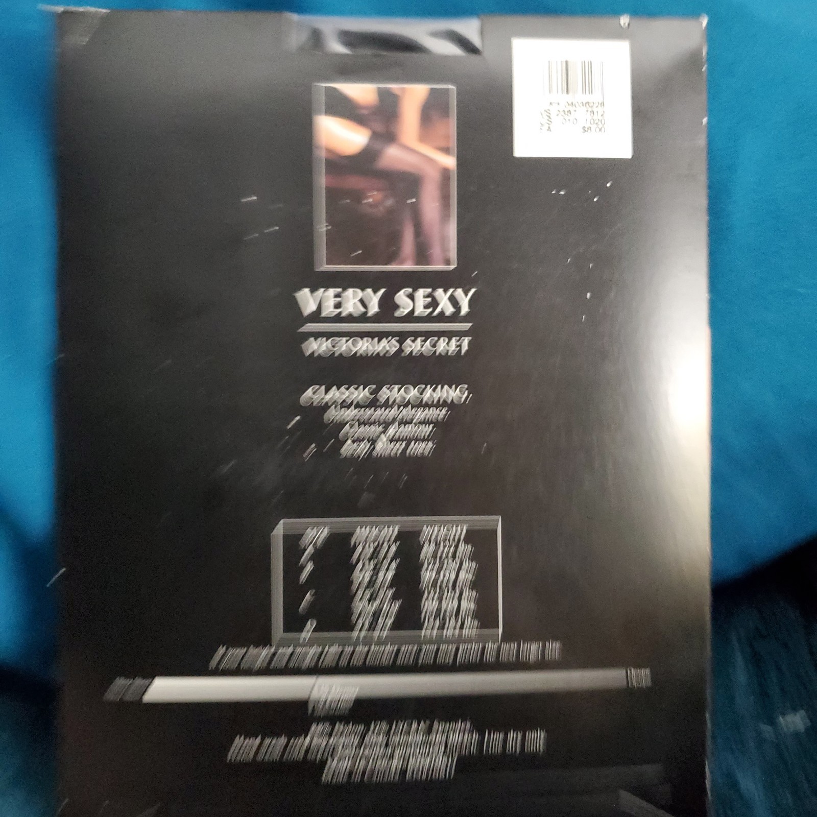 Victoria’s Secret Very Sexy Classic Stocking 15 Denier Black – Thigh High Size B