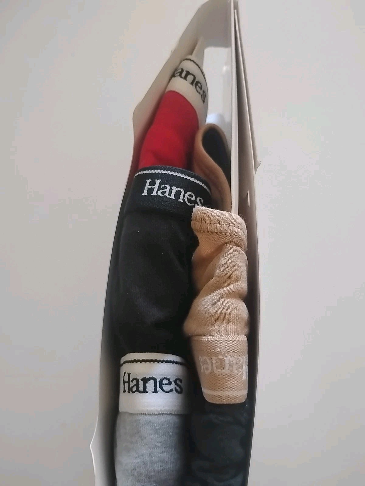 Hanes Women’s Cotton Stretch Thong Panties Underwear 6-Pack Assorted Colors Sz L