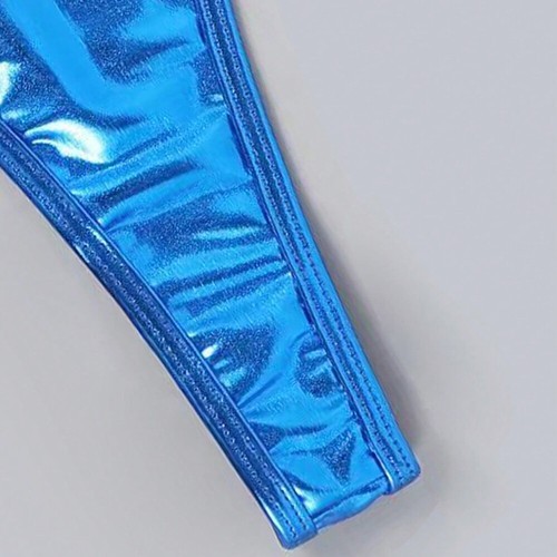 Women’s Shiny Low Waist Miniature G-Strap Bikini Thong Panties Underwear America
