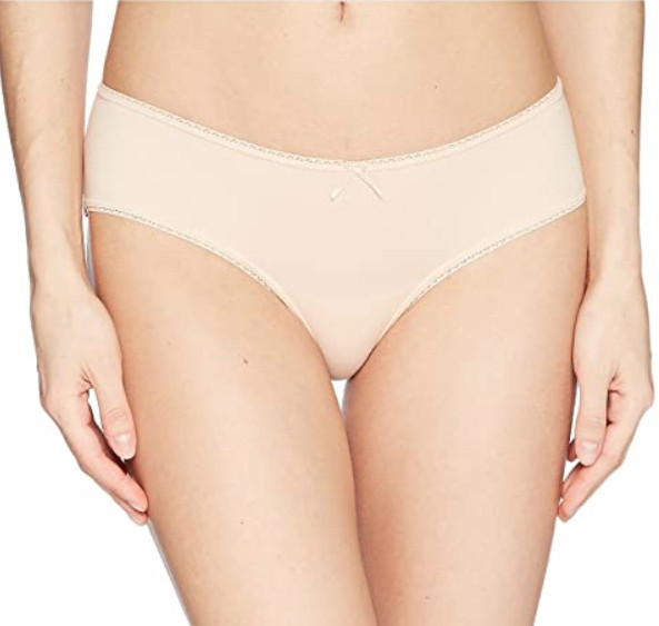 Eberjey L60214 Pima Goddess French Brief Buff Women’s Size S