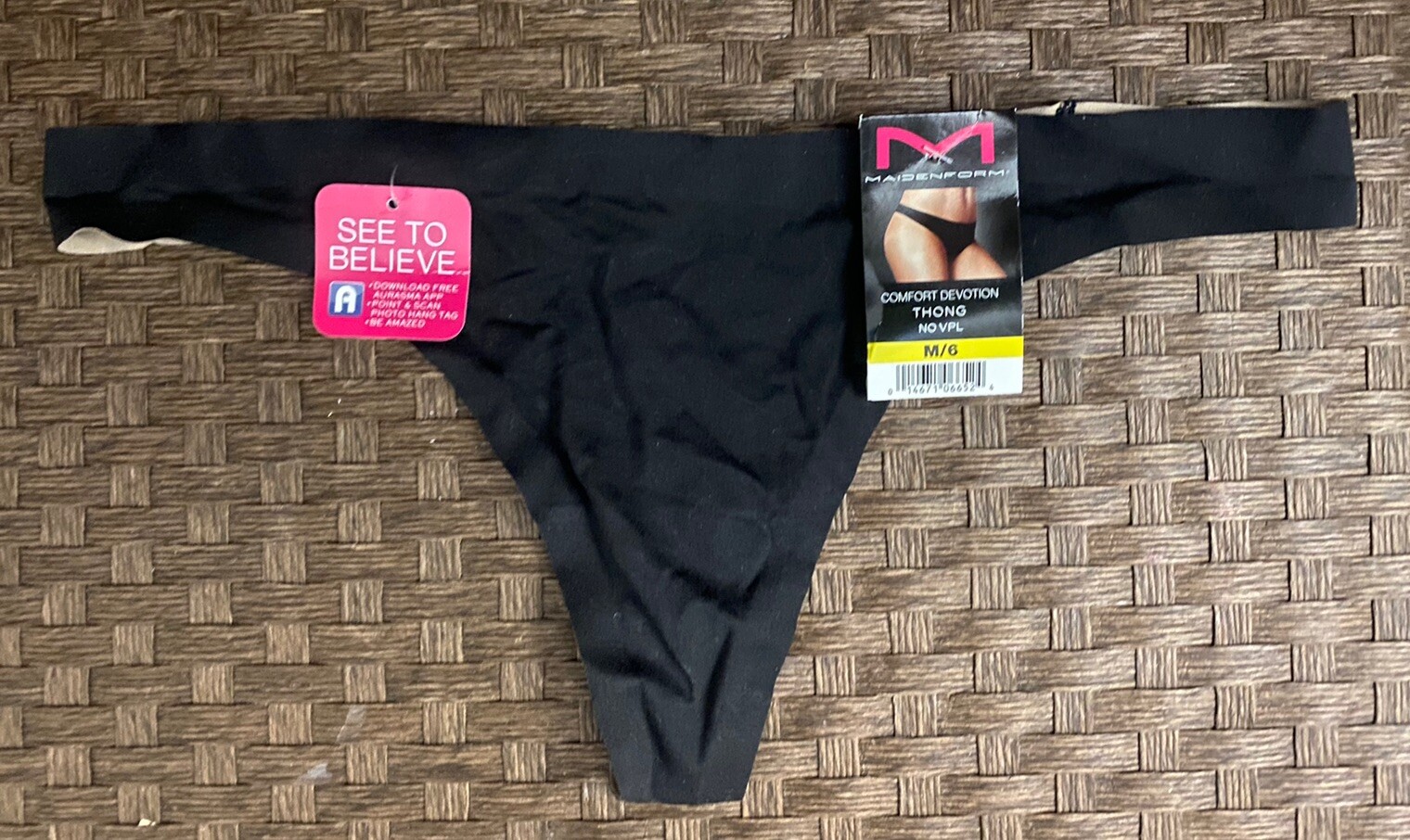Maidenform Comfort Devotion Thong 40149 Size 6/M