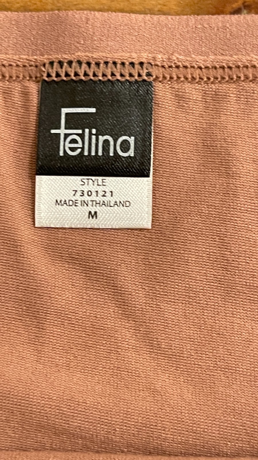 Felina Organic Cotton Stretch Hipster Pantie, NIB, Yellow, Tan