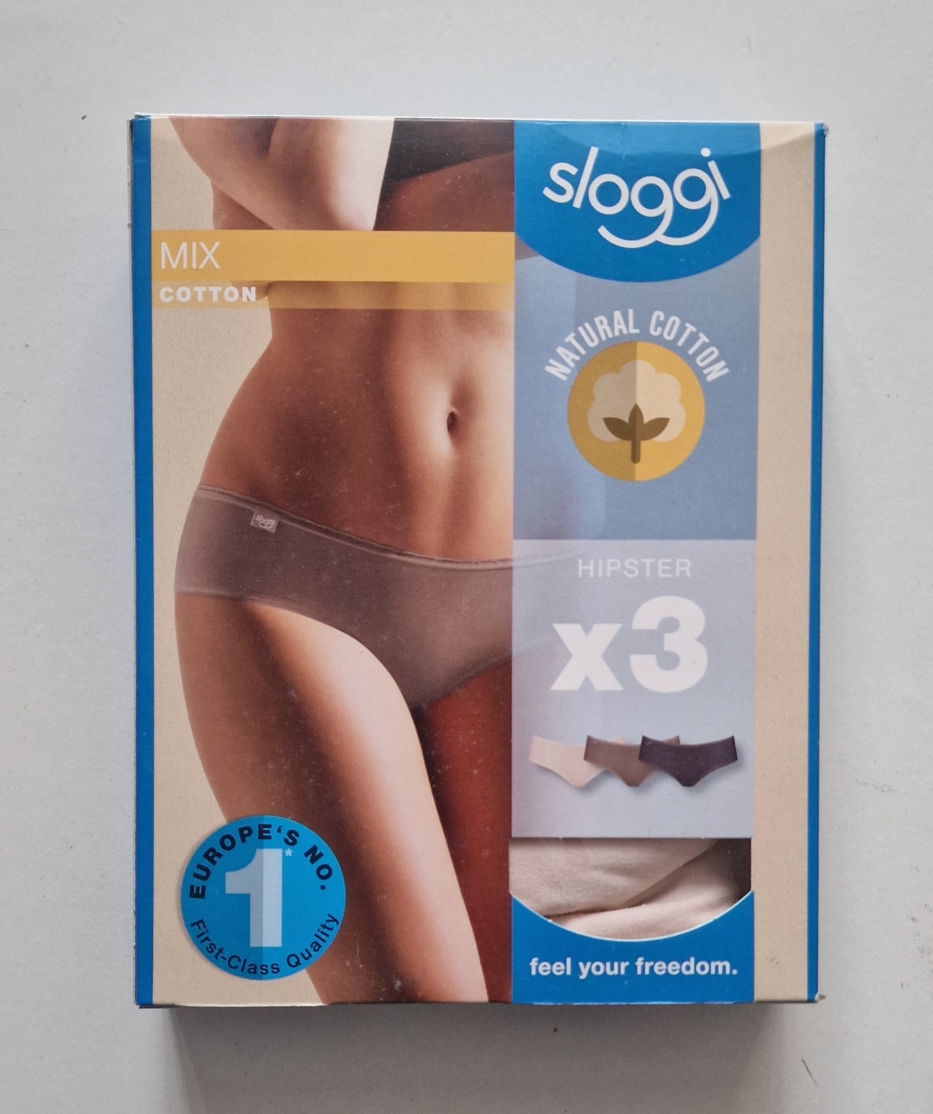 Womens Knickers sloggi MIX HIPSTER H Brief panties 3 pack intimate apparel