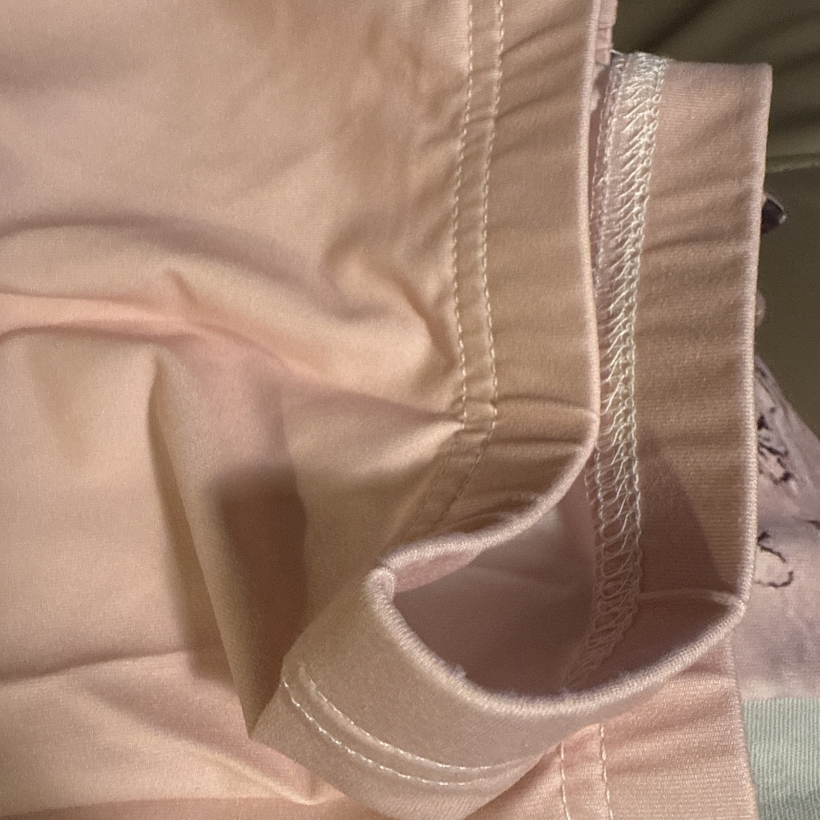 Pink. Xl. Printed. Lace Lagging
