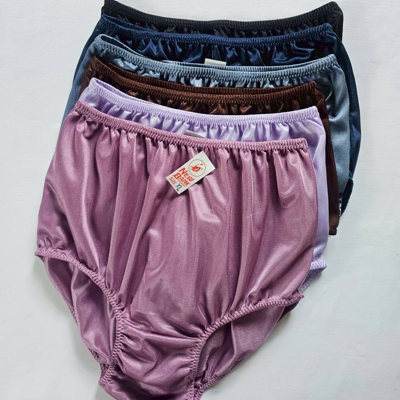 10 Nylon Underwear Granny Panties Comfort Woman Man Briefs High Waist 36″-42″ XL